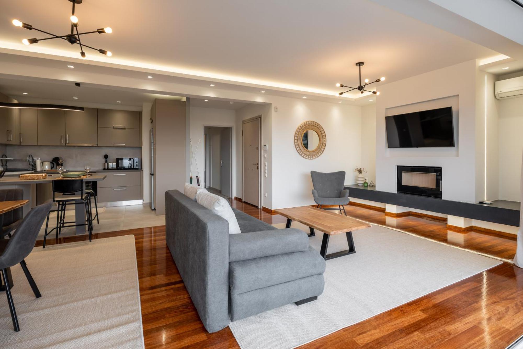 Sesilia Sea View Apartment Atenas Exterior foto