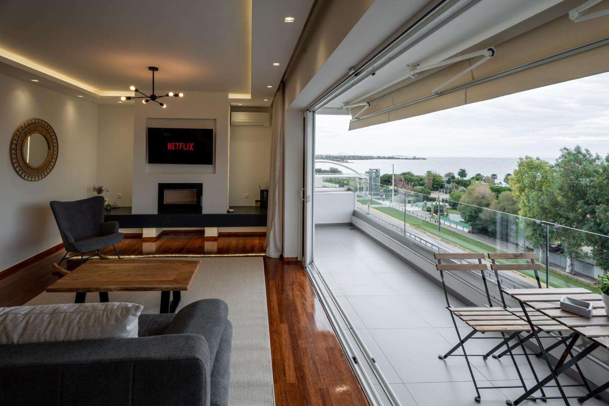 Sesilia Sea View Apartment Atenas Exterior foto